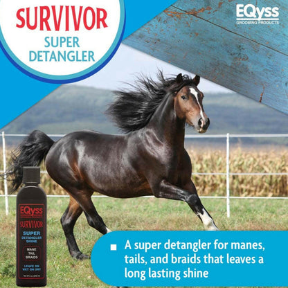 EQyss Survivor Super Detangler and Shine, 8 oz