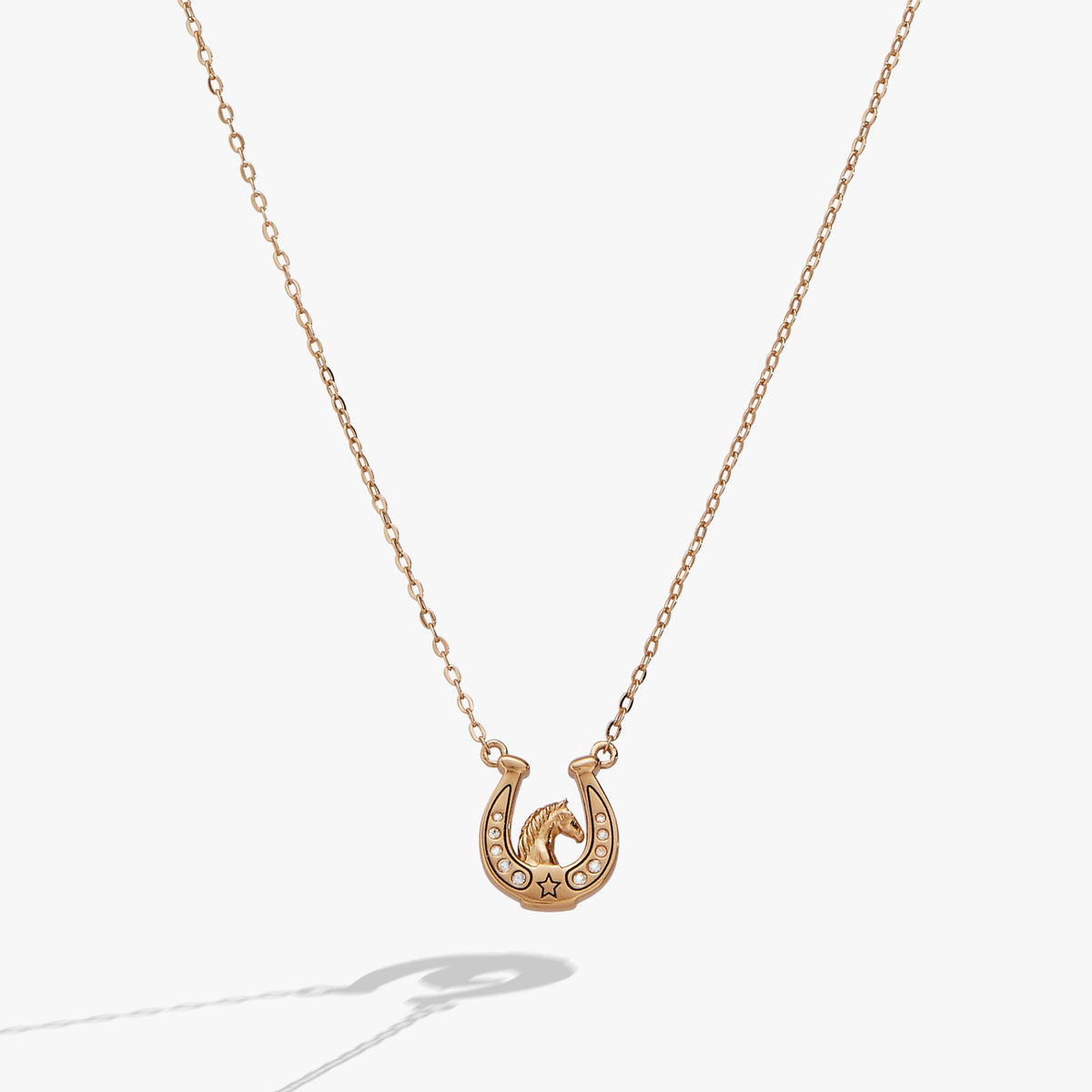 Horse Girl at Heart Horseshoe Necklace by Alex and Ani