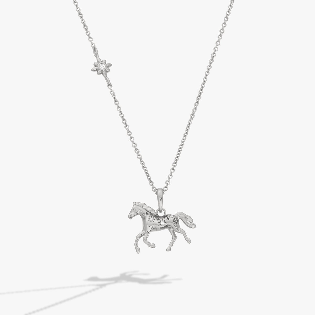 Horse Girl Crystal Pendant Necklace by Alex and Ani