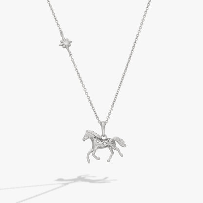 Horse Girl Crystal Pendant Necklace by Alex and Ani