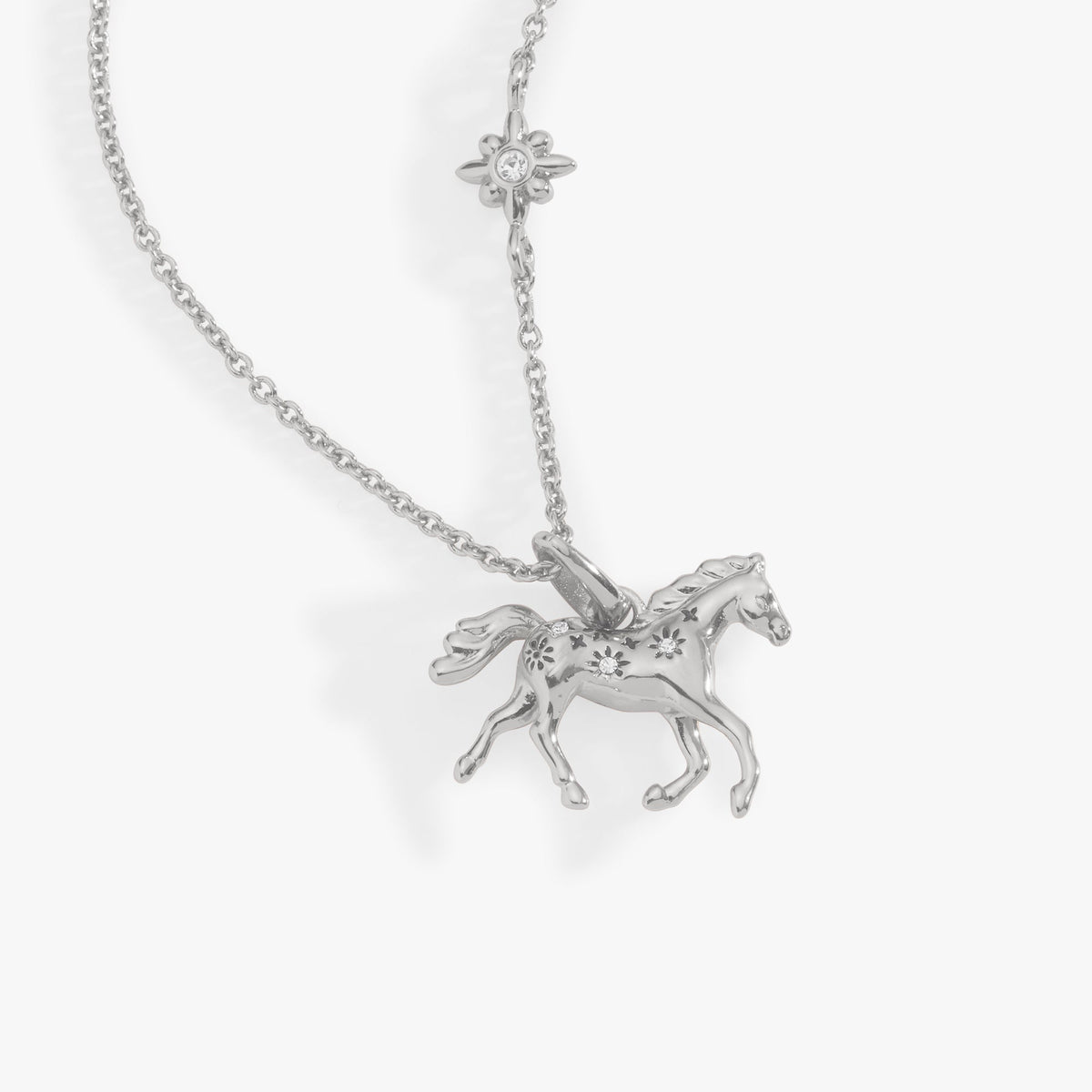 Horse Girl Crystal Pendant Necklace by Alex and Ani
