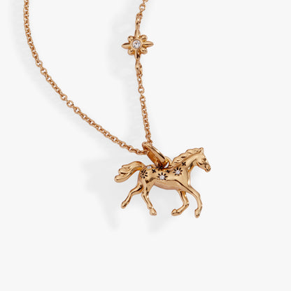 Horse Girl Crystal Pendant Necklace by Alex and Ani