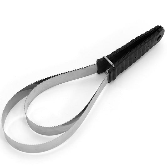Jeffers Double Shedding Blade, Stainless Steel