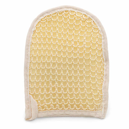 Jeffers Sisal and Microfiber Face Grooming Mitt