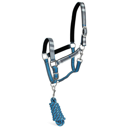 Jeffers Poplar Head Padded Halter and Matching Lead Set, Full