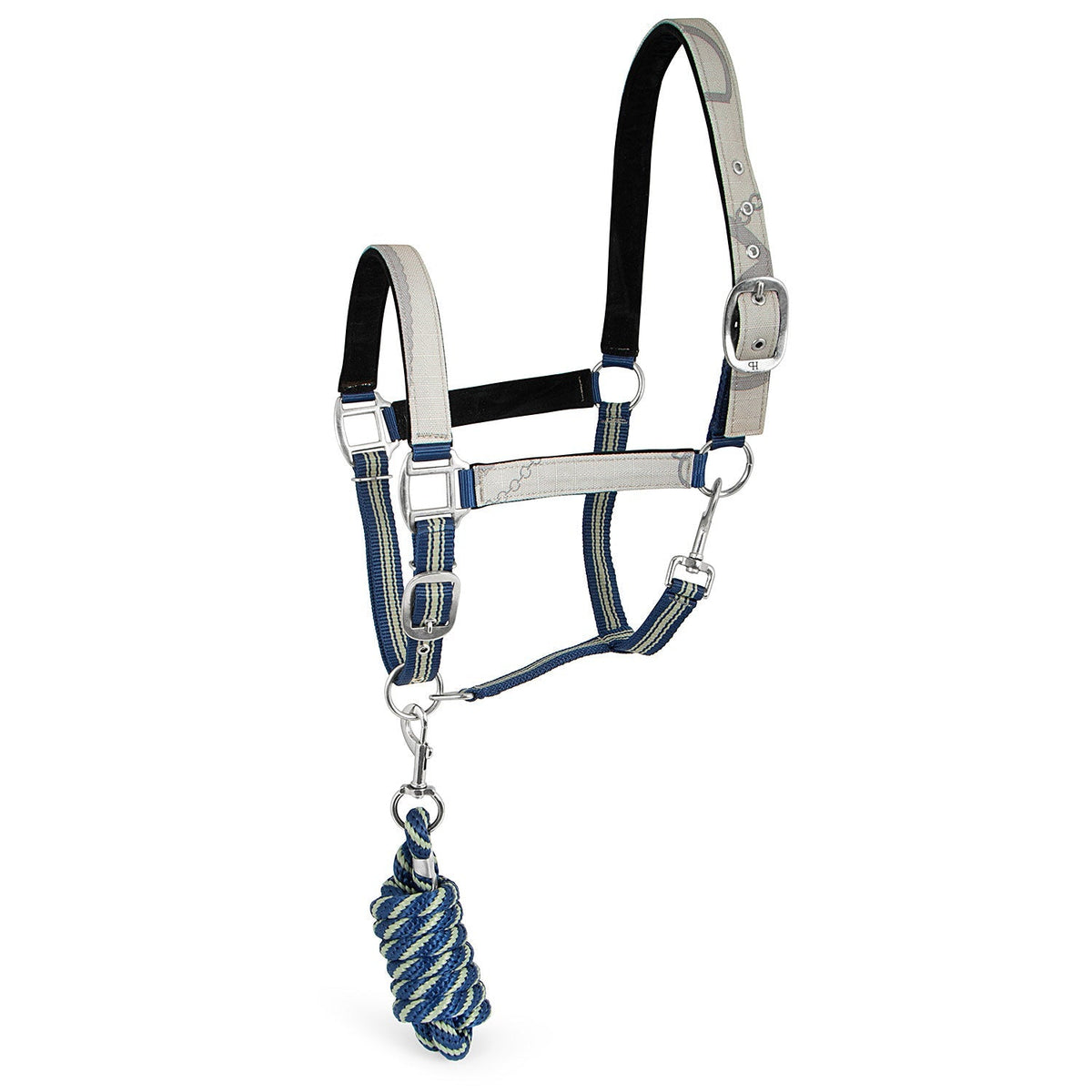 Jeffers Poplar Head Padded Halter and Matching Lead Set, Full
