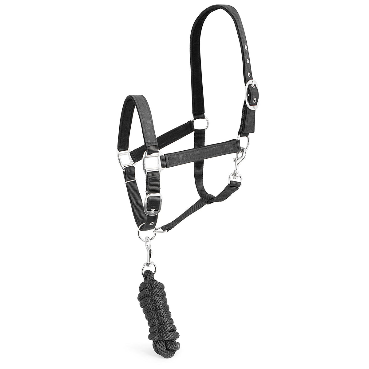 Jeffers Poplar Head Padded Halter and Matching Lead Set, Full