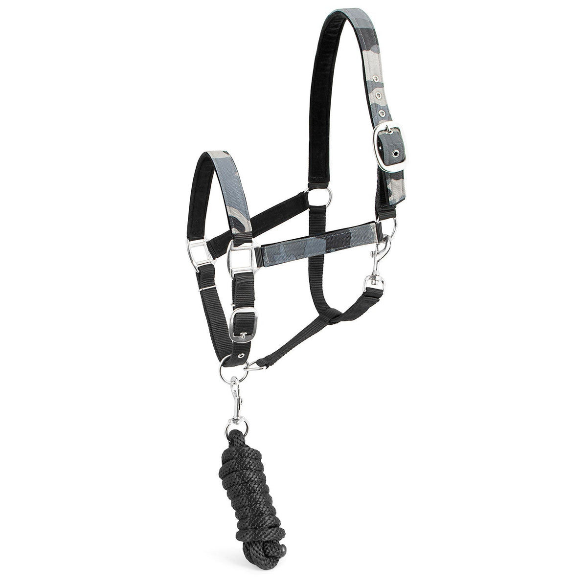 Jeffers Poplar Head Padded Halter and Matching Lead Set, Full