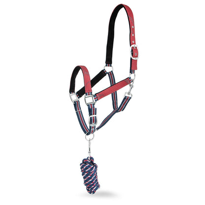 Jeffers Poplar Head Padded Halter and Matching Lead Set, Full