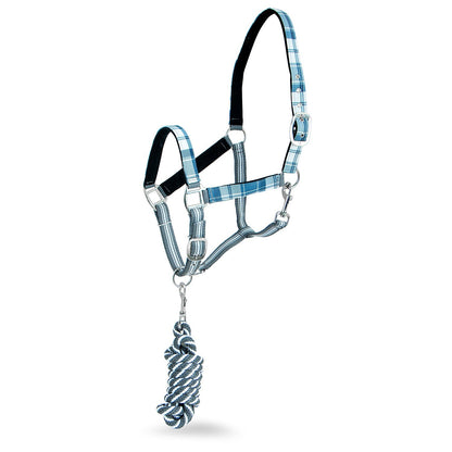 Jeffers Poplar Head Padded Halter and Matching Lead Set, Full