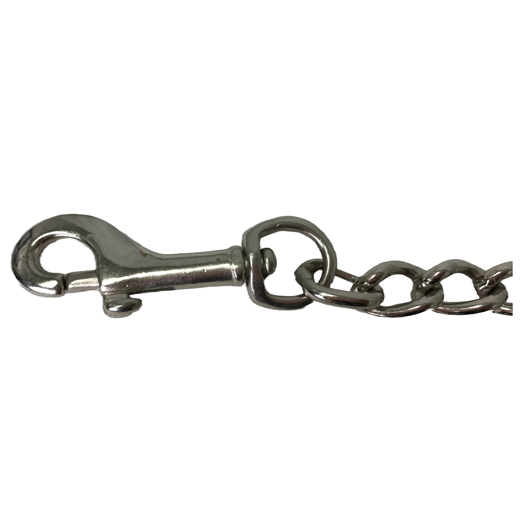 Derby Originals Crystal Inlay Leather Lead with Chain, 72 in